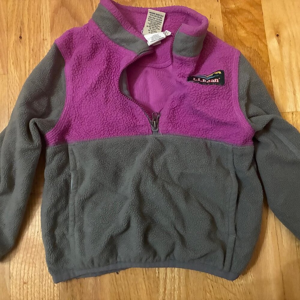 LL Bean Half Zip Fleece